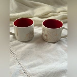 2 Starbucks Mini Your Are Here Hawaii Mug 2oz